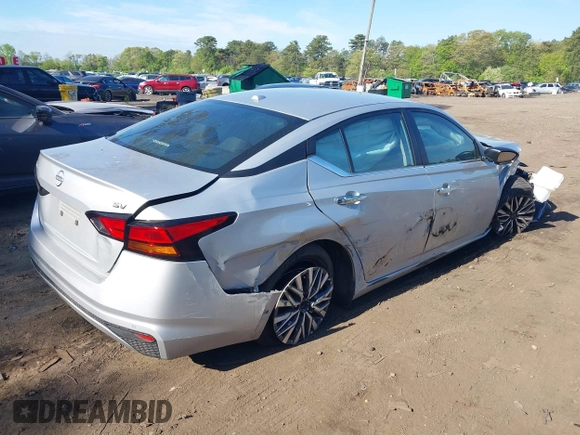 2024 Nissan Altima SV with VIN 1N4BL4DV3RN429961, listed as a IAAI auction lot 42205241 with 15,745 mi miles and . Bid and sale history available at DreamBid. Image 4.
