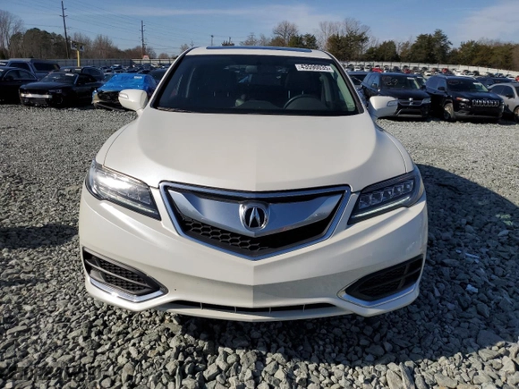 2018 Acura RDX with VIN 5J8TB3H36JL014221, listed as a Copart auction lot 43590035 with 72,916 mi miles and Salvage Title. Bid and sale history available at carsss.com. Image 5.