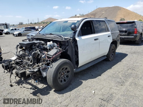 2020 Chevrolet Tahoe Commercial with VIN 1GNLCDEC5LR284280, listed as a Copart auction lot 61259405 with Not provided miles and Clean title. Bid and sale history available at DreamBid. Image 1.