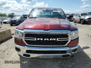 2022 Ram 1500 Big Horn с VIN 1C6SRFBT0NN468742, выставлен на аукционе Copart как лот 55498705 с пробегом 63 292 миль миль и Списание • Salvage title. История ставок и продаж доступна на DreamBid. Изображение 5.
