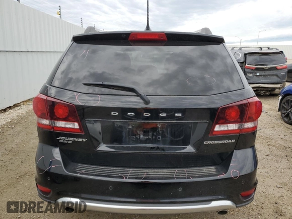 2016 Dodge Journey Crossroad Plus with VIN 3C4PDDGG6GT179526, listed as a Copart auction lot 72625024 with 86,857 mi miles and Salvage title. Bid and sale history available at DreamBid. Image 6.