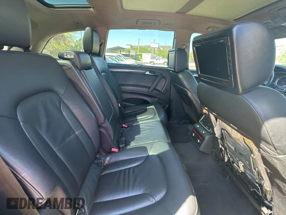 2012 Audi Q7 Premium Plus with VIN WA1LGAFEXCD007465, listed as a Copart auction lot 49318545 with 152,361 mi miles and Clean title. Bid and sale history available at DreamBid. Image 6.