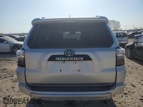2023 Toyota 4Runner TRD Off Road Premium with VIN JTERU5JR3P6120898, listed as a Copart auction lot 46984915 with 49,525 mi miles and Salvage title. Bid and sale history available at DreamBid. Image 6.