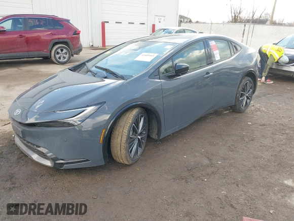 2024 Toyota Prius LE with VIN JTDACAAU4R3035056, listed as a IAAI auction lot 41689465 with 217 mi miles and . Bid and sale history available at carsss.com. Image 18.