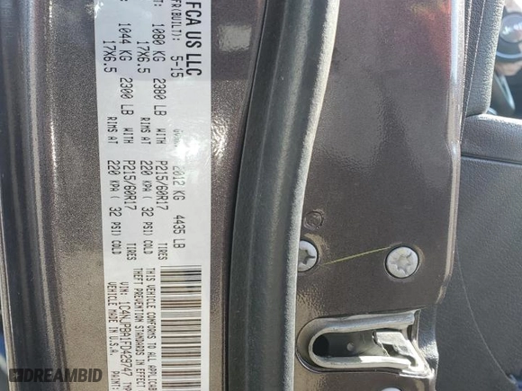 2015 Jeep Patriot Altitude Edition with VIN 1C4NJPBA1FD429747, listed as a Copart auction lot 48949945 with 86,571 mi miles and Salvage Title. Bid and sale history available at carsss.com. Image 13.