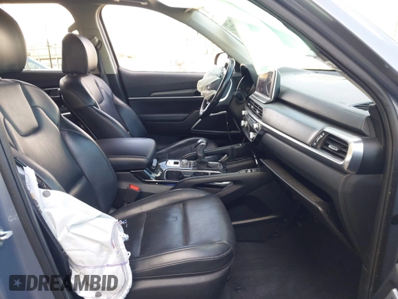 2022 Kia Telluride S with VIN 5XYP6DHC4NG205678, listed as a IAAI auction lot 42012713 with 56,783 mi miles and . Bid and sale history available at DreamBid. Image 5.