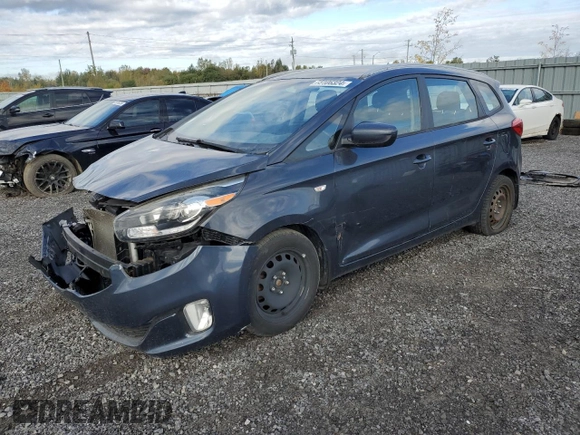 2014 Kia Rondo LX with VIN KNAHT8A33E7059590, listed as a Copart auction lot 73106324 with 168,217 mi miles and Salvage Title. Bid and sale history available at carsss.com. Image 1.