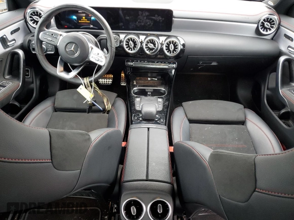 2021 Mercedes-Benz CLA with VIN W1K5J4HBXMN154245, listed as a Copart auction lot 72768224 with 16,737 mi miles and Salvage Title. Bid and sale history available at carsss.com. Image 8.