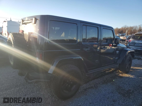 2012 Jeep Wrangler Unlimited Rubicon with VIN 1C4HJWFG1CL221083, listed as a Copart auction lot 80081654 with 163,912 mi miles and Salvage title. Bid and sale history available at DreamBid. Image 3.