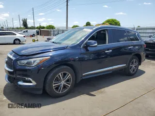 2019 Infiniti QX60 Pure с VIN 5N1DL0MN4KC511433, выставлен на аукционе Copart как лот 55981635 с пробегом 71 703 миль миль и Списание • Salvage title. История ставок и продаж доступна на DreamBid. Изображение 1.