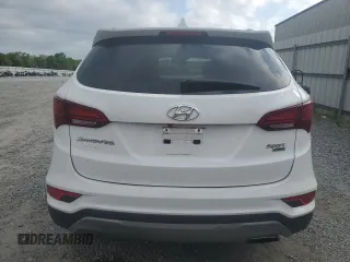 2017 Hyundai Santa Fe 2.4L with VIN 5NMZUDLB7HH001772, listed as a Copart auction lot 54573715 with 94,118 mi miles and Salvage title. Bid and sale history available at DreamBid. Image 6.