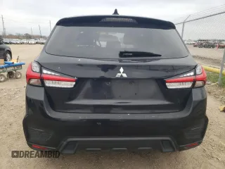 2020 Mitsubishi Outlander ES with VIN JA4AP3AU1LU017562, listed as a Copart auction lot 82314074 with 112,089 mi miles and Salvage title. Bid and sale history available at DreamBid. Image 6.