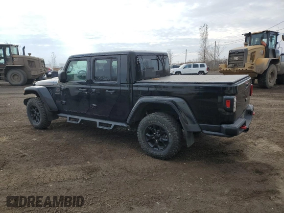 2022 Jeep Gladiator Rubicon with VIN 1C6JJTBG6NL118998, listed as a Copart auction lot 81451814 with 61,125 mi miles and Salvage title. Bid and sale history available at DreamBid. Image 2.