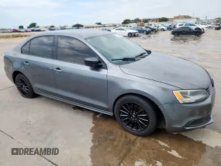 2014 Volkswagen Jetta S with VIN 3VW2K7AJ4EM226580, listed as a Copart auction lot 58539055 with 138,927 mi miles and Salvage title. Bid and sale history available at DreamBid. Image 4.