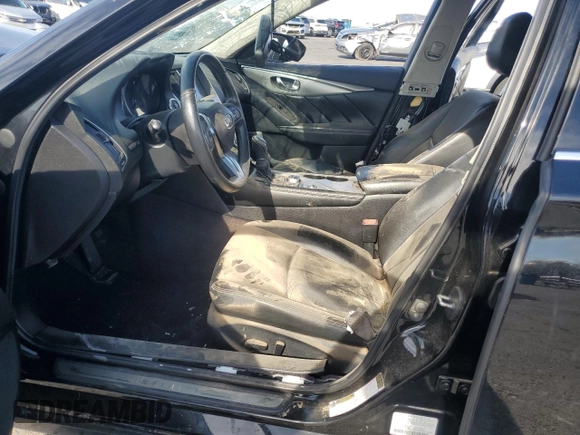 2021 Infiniti Q50 Luxe with VIN JN1EV7BP7MM703722, listed as a Copart auction lot 50768955 with Not provided miles and Salvage title. Bid and sale history available at DreamBid. Image 7.