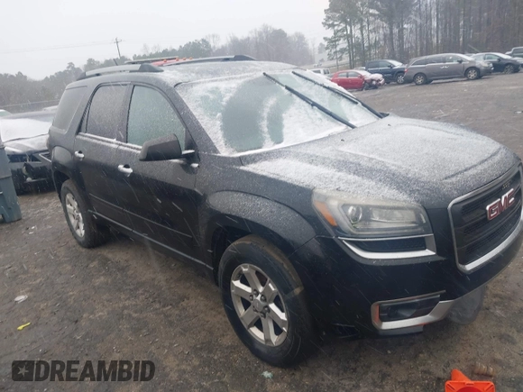 2015 GMC Acadia SLE with VIN 1GKKRNED0FJ274846, listed as a IAAI auction lot 41623442 with 220,949 mi miles and . Bid and sale history available at DreamBid. Image 1.
