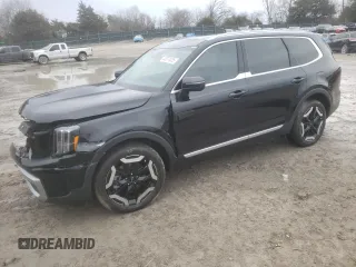 2023 Kia Telluride EX with VIN 5XYP34GC2PG332152, listed as a Copart auction lot 43071035 with 26,989 mi miles and Salvage Title. Bid and sale history available at DreamBid. Image 1.