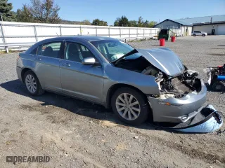 2010 Chrysler Sebring Limited with VIN 1C3CC5FB8AN212308, listed as a Copart auction lot 75617154 with 136,629 mi miles and Salvage Title. Bid and sale history available at carsss.com. Image 4.
