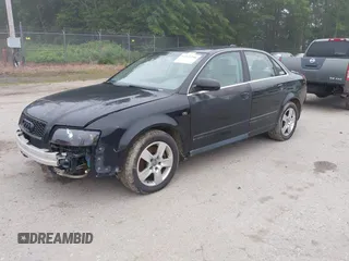 2004 Audi A4 3.0L with VIN WAULT68EX4A233033, listed as a IAAI auction lot 42541208 with 121,539 mi miles and . Bid and sale history available at DreamBid. Image 2.