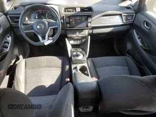 2020 Nissan LEAF SV with VIN 1N4AZ1CP3LC310791, listed as a Copart auction lot 52303575 with 32,819 mi miles and Non repairable. Bid and sale history available at DreamBid. Image 8.
