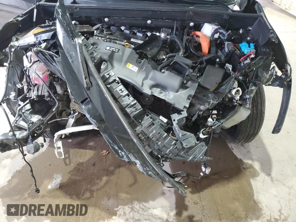 2024 Toyota RAV4 Hybrid LE with VIN 4T3LWRFV3RU148719, listed as a Copart auction lot 62809695 with 23,559 mi miles and Salvage title. Bid and sale history available at DreamBid. Image 12.