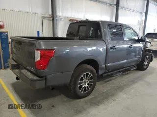 2023 Nissan Titan SV с VIN 1N6AA1EC1PN113475, выставлен на аукционе Copart как лот 85920794 с пробегом 25 434 миль миль и Списание • Salvage title. История ставок и продаж доступна на DreamBid. Изображение 3.