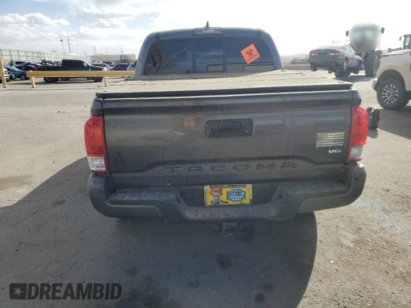 2016 Toyota Tacoma SR with VIN 3TMCZ5AN0GM008035, listed as a Copart auction lot 45102915 with 160,106 mi miles and Salvage Title. Bid and sale history available at carsss.com. Image 6.