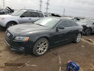 2012 Audi A5 2.0T Premium Plus with VIN WAULFAFR7CA001522, listed as a Copart auction lot 49474165 with 126,203 mi miles and Salvage Title. Bid and sale history available at carsss.com. Image 1.
