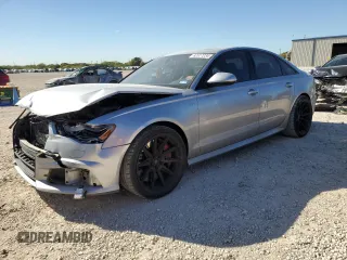 2018 Audi S6 Premium Plus with VIN WAUFFAFC2JN027234, listed as a Copart auction lot 82027234 with 88,612 mi miles and Salvage Title. Bid and sale history available at carsss.com. Image 1.