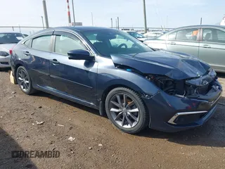 2019 Honda Civic Sedan EX with VIN 19XFC1F33KE010363, listed as a IAAI auction lot 41863301 with 77,578 mi miles. Bid and sale history available at carsss.com. Image 1.