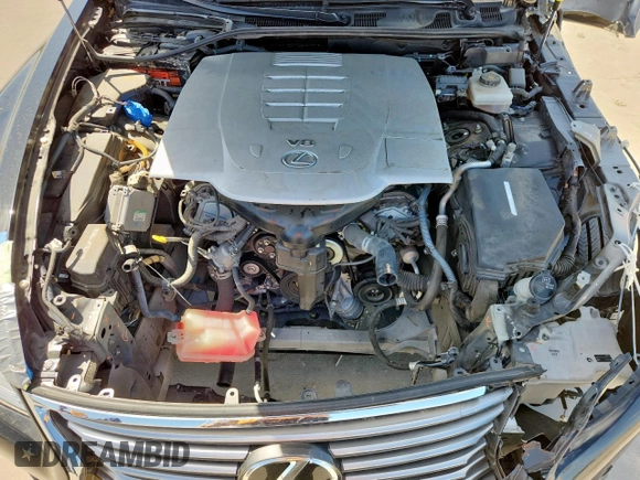 2014 Lexus LS 460 L with VIN JTHGL5EF3E5053378, listed as a Copart auction lot 61666425 with 68,013 mi miles and Salvage title. Bid and sale history available at DreamBid. Image 11.