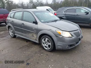 2005 Pontiac Vibe with VIN 5Y2SL63835Z450006, listed as a IAAI auction lot 41876196 with 299,999 mi miles. Bid and sale history available at carsss.com. Image 1.