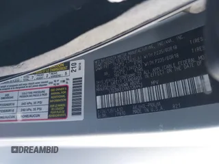 2022 Toyota Sienna Limited with VIN 5TDZRKECXNS136443, listed as a IAAI auction lot 41353097 with 20,568 mi miles and . Bid and sale history available at DreamBid. Image 9.