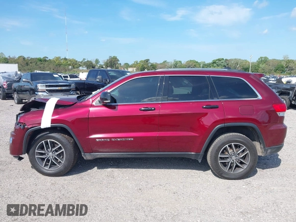 2017 Jeep Grand Cherokee Limited with VIN 1C4RJFBG3HC902539, listed as a IAAI auction lot 41870154 with 75,659 mi miles. Bid and sale history available at carsss.com. Image 14.