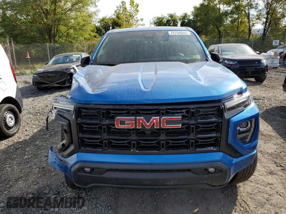 2024 GMC Canyon 4WD Elevation with VIN 1GTP6BEK7R1124406, listed as a Copart auction lot 52091565 with 9,072 mi miles and Salvage Title. Bid and sale history available at carsss.com. Image 5.