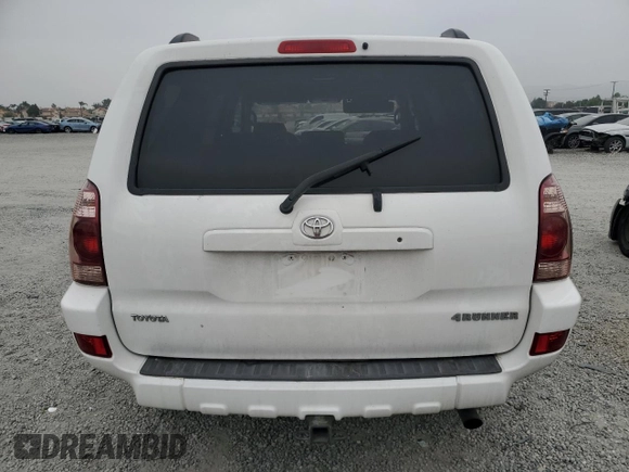 2005 Toyota 4Runner SR5 z VIN JTEZU14R850047290, wystawiony jako Copart lot #52601455 z przebiegiem 212 618 mil mil oraz Szkoda całkowita • Salvage title. Historia ofert i sprzedaży dostępna na DreamBid. Obrazek 6.