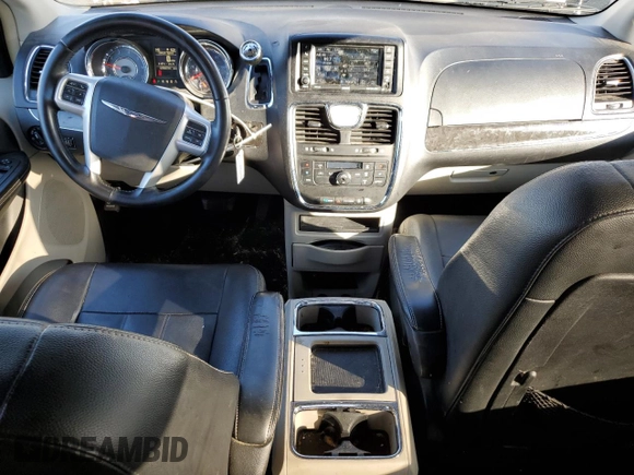 2016 Chrysler Town & Country Touring with VIN 2C4RC1BG6GR280375, listed as a Copart auction lot 84906994 with 123,663 mi miles and Salvage Title. Bid and sale history available at carsss.com. Image 8.