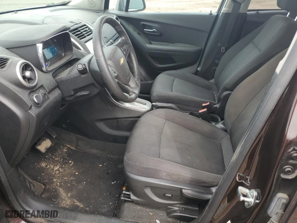 2016 Chevrolet Trax LT with VIN KL7CJLSB4GB644249, listed as a Copart auction lot 49577825 with 93,181 mi miles and Non Repairable. Bid and sale history available at carsss.com. Image 7.