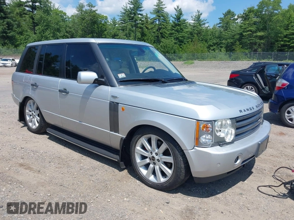2004 Land Rover Range Rover HSE with VIN SALME11424A167737, listed as a IAAI auction lot 42720331 with 145,422 mi miles and . Bid and sale history available at DreamBid. Image 1.