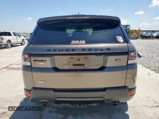 2016 Land Rover Range Rover Sport HSE with VIN SALWR2VFXGA545189, listed as a Copart auction lot 53912775 with 88,310 mi miles and Salvage Title. Bid and sale history available at DreamBid. Image 6.