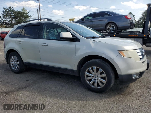 2007 Ford Edge SEL PLUS with VIN 2FMDK49C97BB31609, listed as a Copart auction lot 51873585 with 160,409 mi miles and Salvage Title. Bid and sale history available at carsss.com. Image 4.