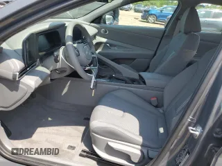 2024 Hyundai Elantra SE with VIN KMHLL4DG4RU784378, listed as a Copart auction lot 60990345 with 9,020 mi miles and Salvage title. Bid and sale history available at DreamBid. Image 7.