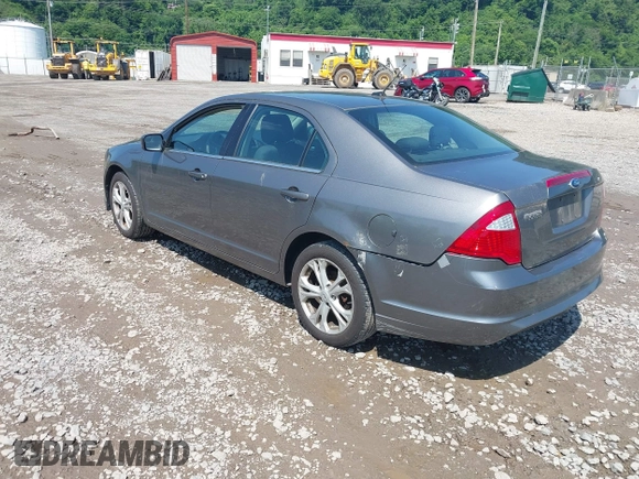 2012 Ford Fusion SE with VIN 3FAHP0HA3CR431079, listed as a IAAI auction lot 42527328 with 78,257 mi miles and . Bid and sale history available at DreamBid. Image 3.