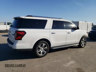 2022 Ford Expedition Max Limited with VIN 1FMJK1KT5NEA26076, listed as a Copart auction lot 43152995 with 80,413 mi miles and Salvage title. Bid and sale history available at DreamBid. Image 3.