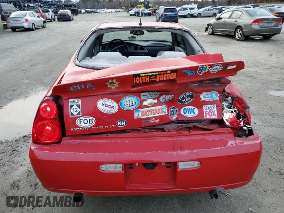 2006 Chevrolet Monte Carlo LT 3.9L with VIN 2G1WK161469240508, listed as a Copart auction lot 84464814 with 176,439 mi miles and Salvage title. Bid and sale history available at DreamBid. Image 6.