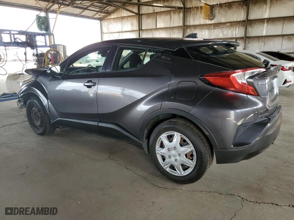 2019 Toyota C-HR XLE with VIN JTNKHMBX6K1027022, listed as a Copart auction lot 47317805 with 49,443 mi miles and Salvage Title. Bid and sale history available at carsss.com. Image 2.