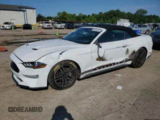 2020 Ford Mustang EcoBoost с VIN 1FATP8UH4L5131470, выставлен на аукционе Copart как лот 55918245 с пробегом 81 072 миль миль и Списание • Salvage title. История ставок и продаж доступна на DreamBid. Изображение 1.