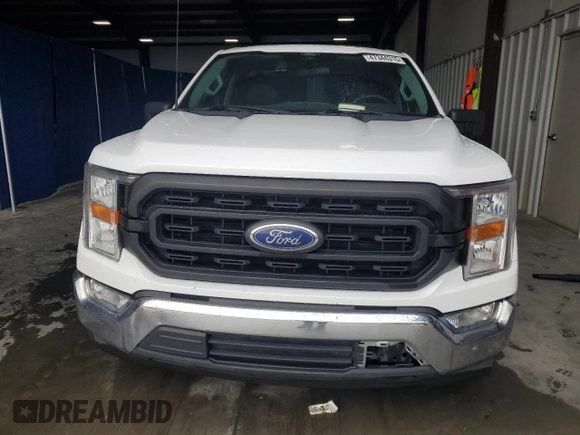 2022 Ford F-150 XL with VIN 1FTMF1CB2NKD00413, listed as a Copart auction lot 47344315 with 98,289 mi miles and Salvage Title. Bid and sale history available at carsss.com. Image 5.