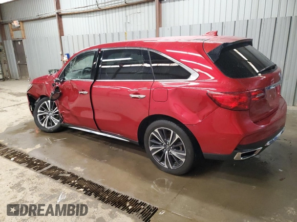 2020 Acura MDX w/Technology Pkg with VIN 5J8YD4H5XLL056644, listed as a Copart auction lot 53098925 with 28,013 mi miles and Salvage Title. Bid and sale history available at carsss.com. Image 2.