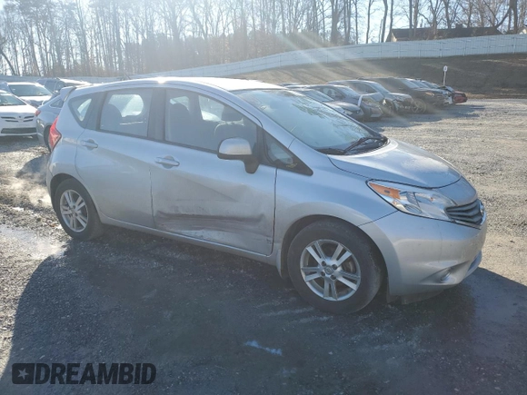 2014 Nissan Note S with VIN 3N1CE2CPXEL400146, listed as a Copart auction lot 88139035 with 138,227 mi miles and Salvage Title. Bid and sale history available at DreamBid. Image 4.